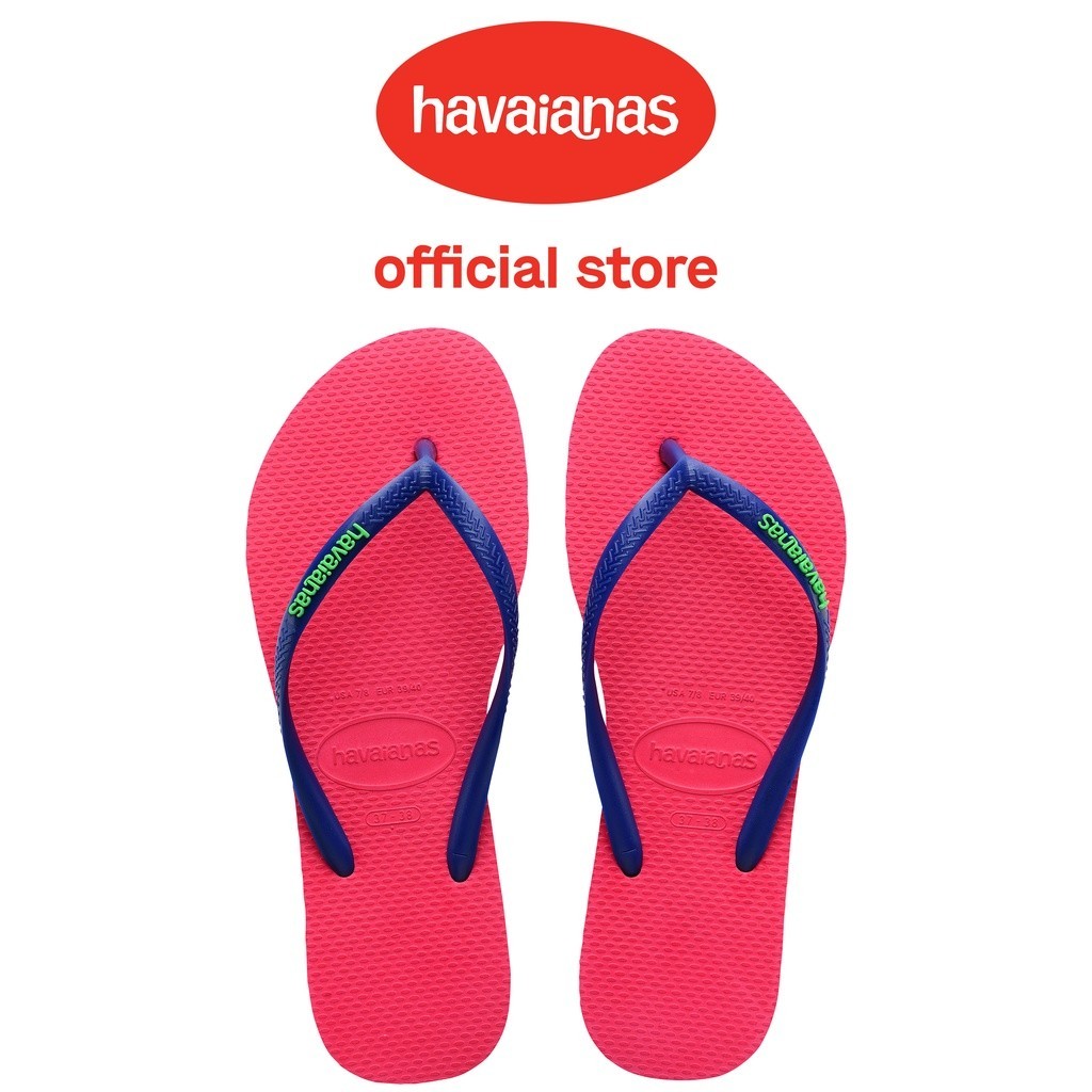 Jual [ONLINE EXCLUSIVE] Havaianas 1768 Slim Logo Pop Up - Pink Paradise ...