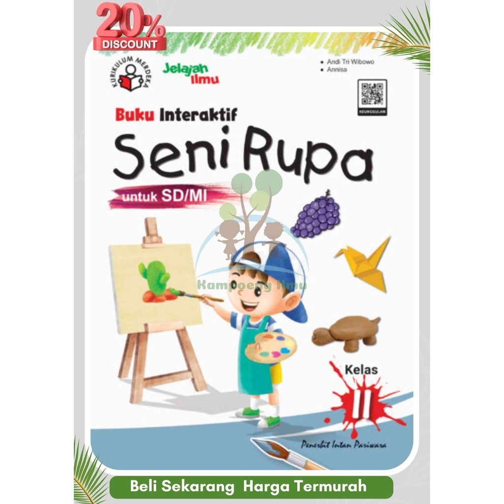 Jual Buku Interaktif Bahasa Indonesia SD Kelas 2 Kurikulum Merdeka ...