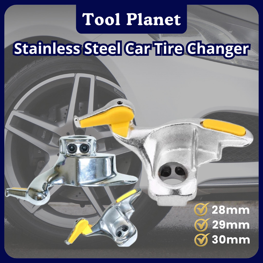 Tire Changer, Stainless Steel Car Tire Changer Mount Demount Duck Head Accessories With Protective Pads For Tire Changer Mount