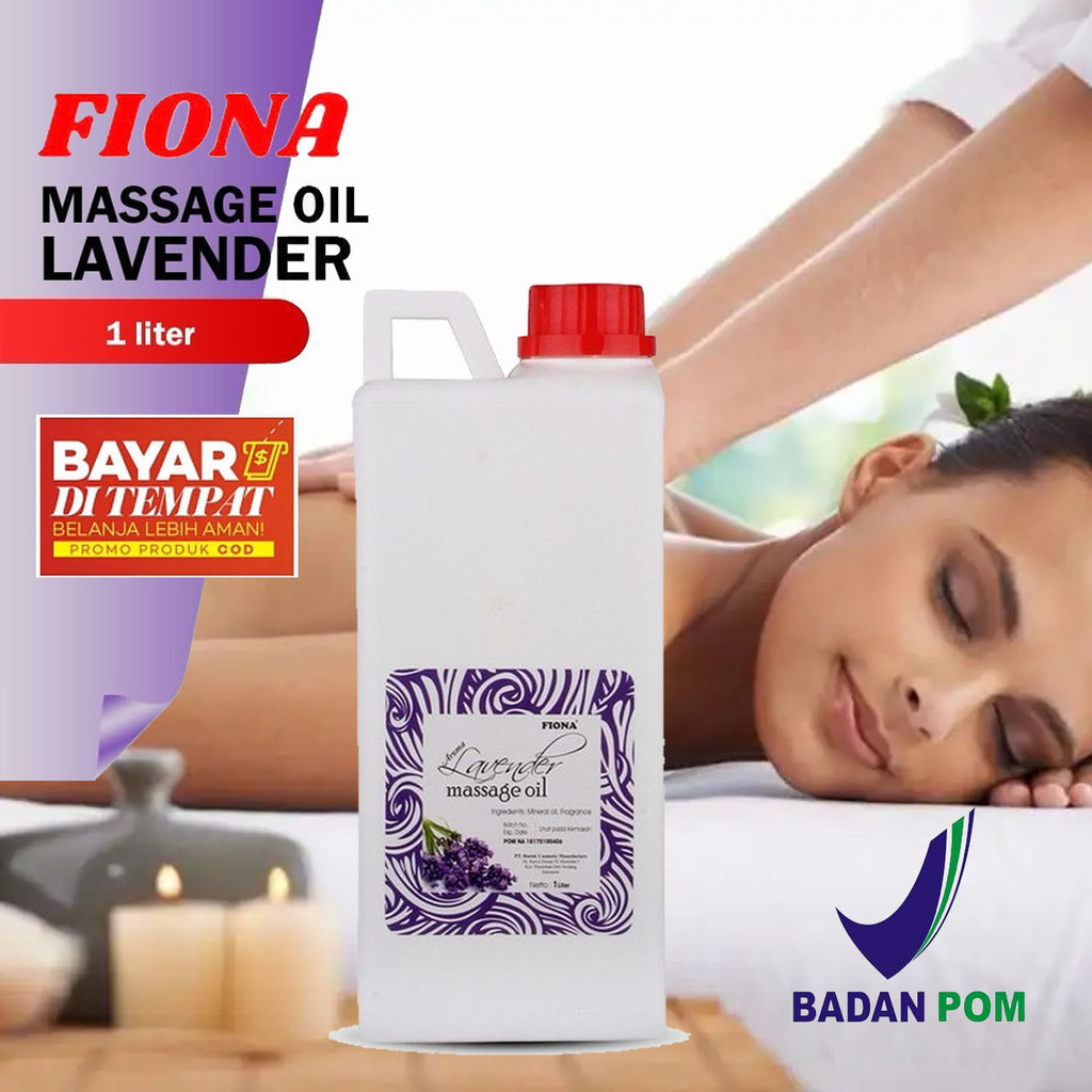 Jual MInyak Spa Massage Oil Fiona 1 Liter / Minyak Pijat Fiona 1liter ...