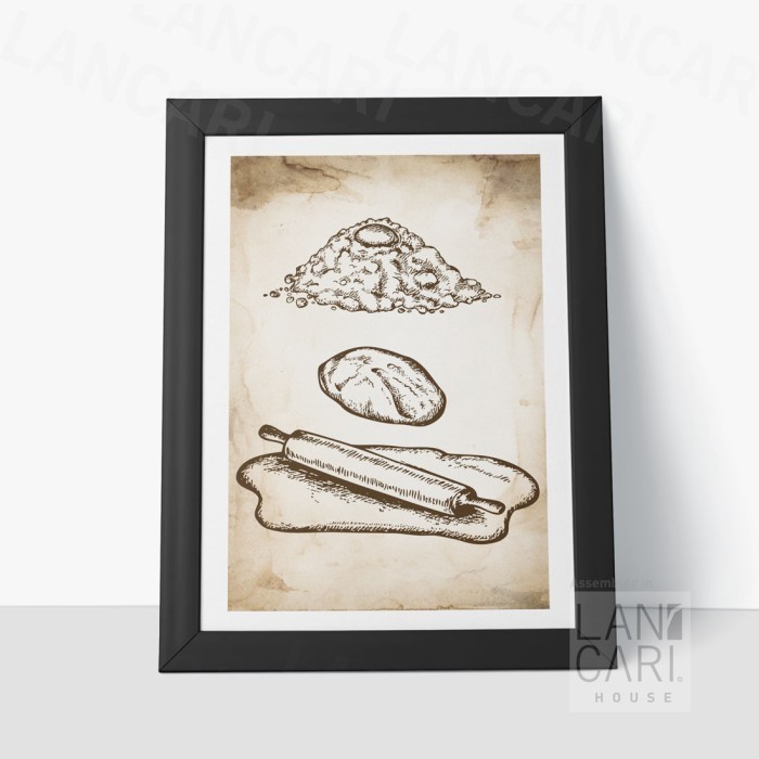 Jual Dekorasi Toko Roti Cake Frame Vintage Retro Hiasan Dinding Decor ...