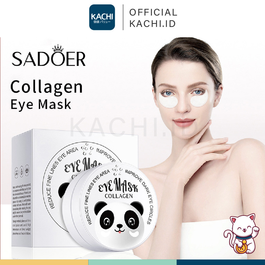 Jual Kachi Sadoer Collagen Eye Mask Masker Mata Panda Lembar