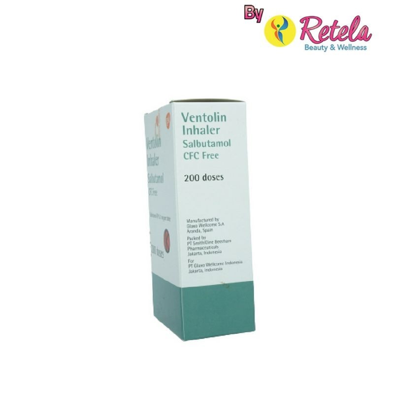 Jual VENTOLIN INHALER 100 MCG 200 DOSIS | Shopee Indonesia