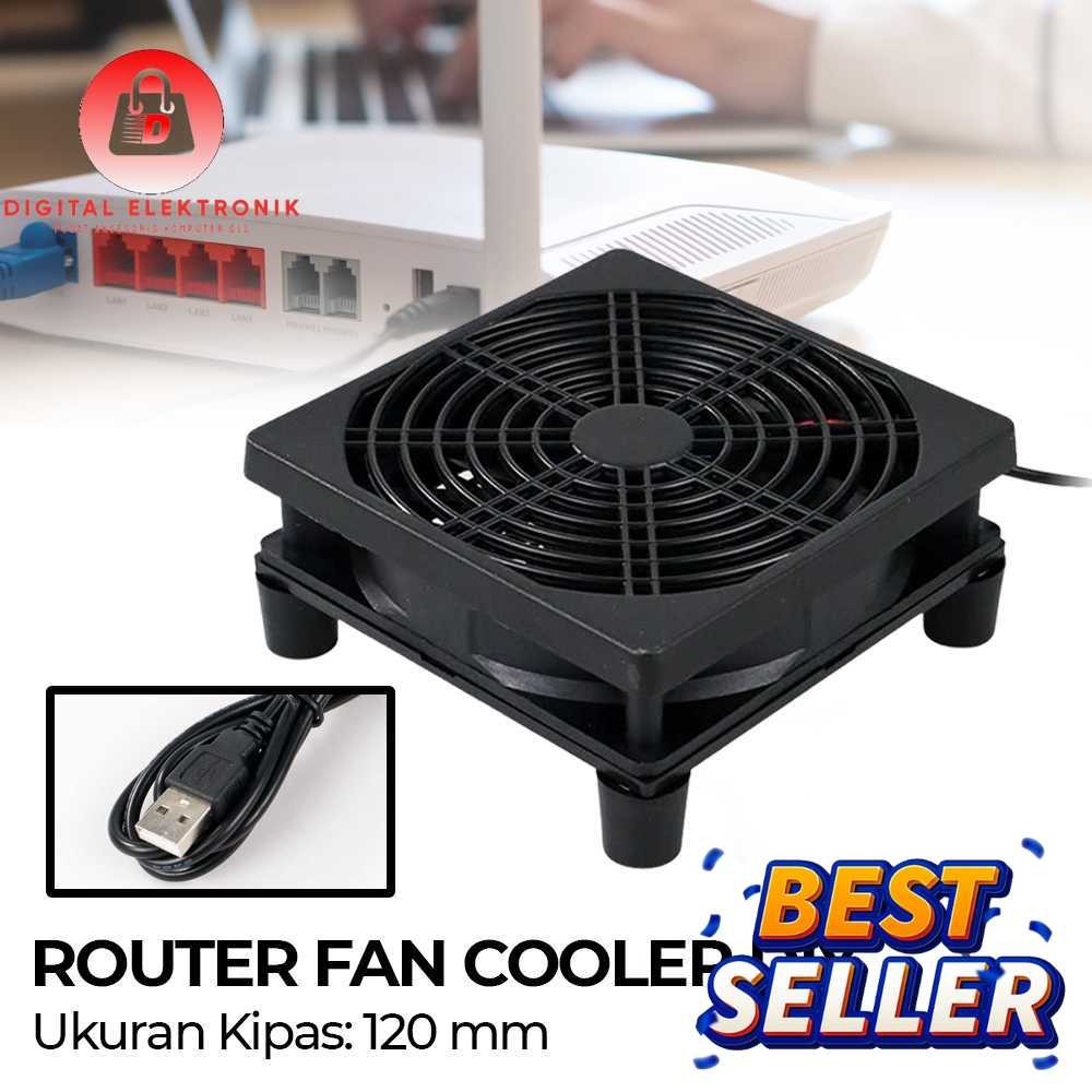 Jual SXDOOL Router Fan Cooler Cooling Case DIY USB 120mm - SX120 ...