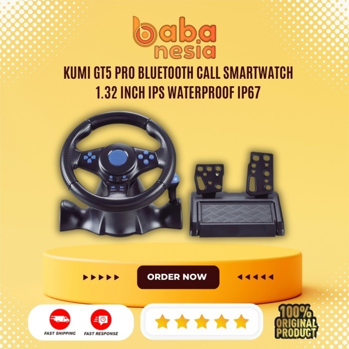 Jual DATA FROG GTV7 Game Steering Wheel Racing 7 in 1 Stir Game