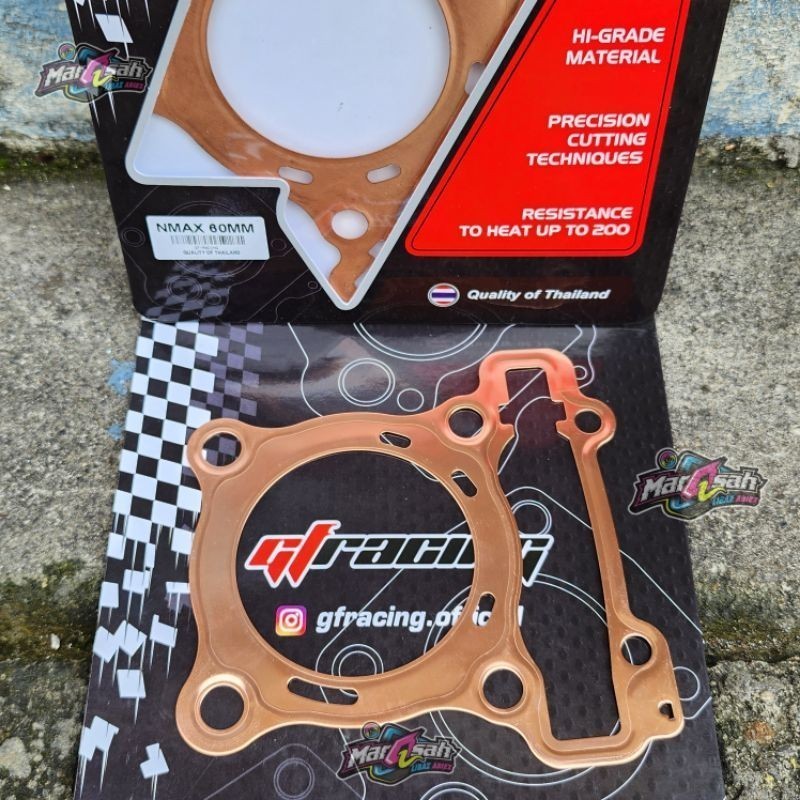 Jual PAKING PACKING TEMBAGA HEAD KOP NMAX N MAX AEROX 2DP GF RACING ...