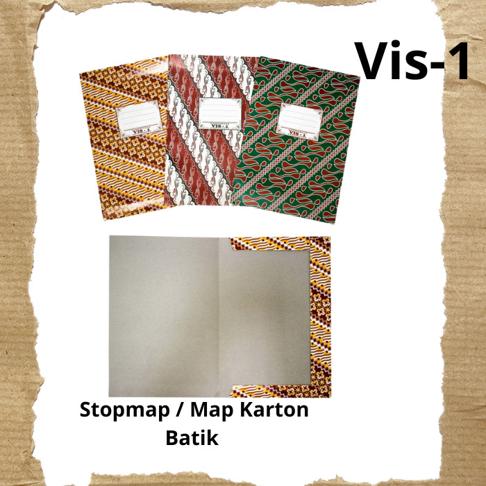 Jual Vis-1 Stopmap / Map Batik Exclusive | Shopee Indonesia