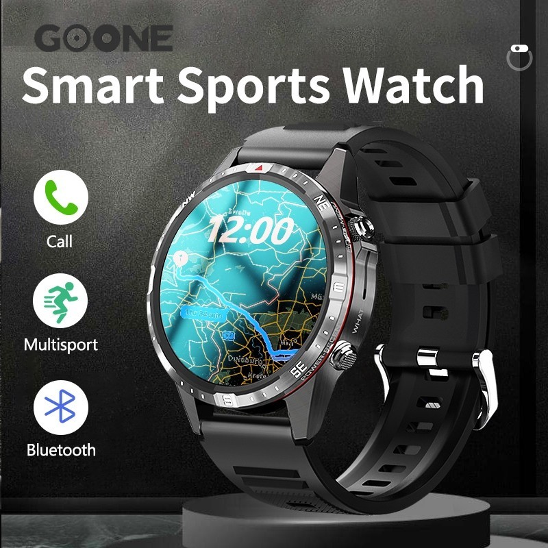 Jual GOONE GT5 Pro Smart Watch Heart Rate SPO2 Bluetooth Calling ...