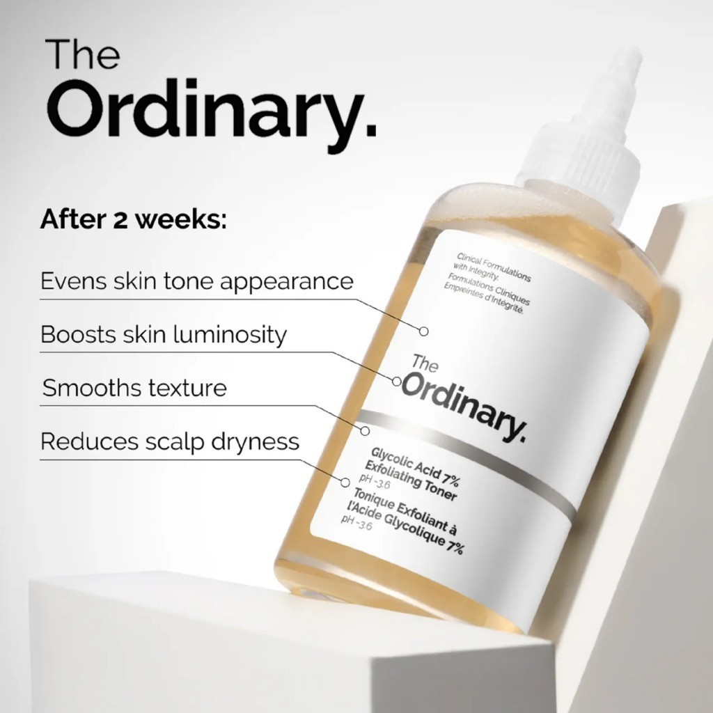 Jual The Ordinary Glycolic Acid 7Salicylic Acid Serum Toning Solution 240ml Shopee Indonesia
