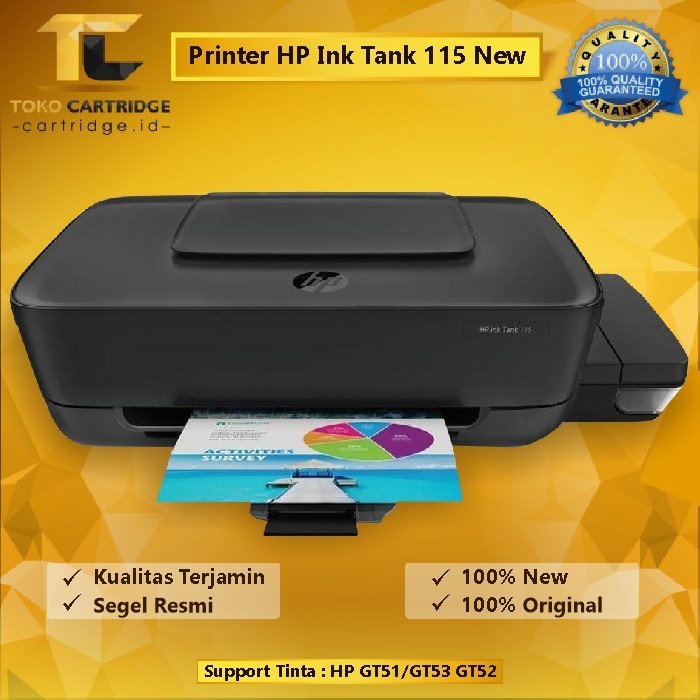 Jual Printer Ink Tank HP 115 Smart Tank Hp 210 New Original 2LB19A ...