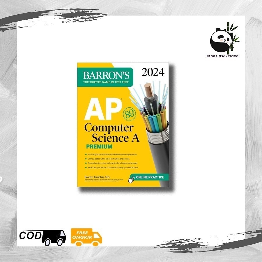 Jual AP Computer Science A Premium, 2024: 6 Practice Tests ...