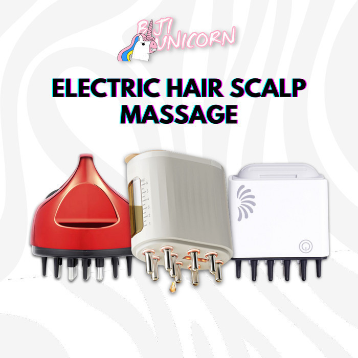Electric Oil Applicator Scalp Massager 2 in 1.
