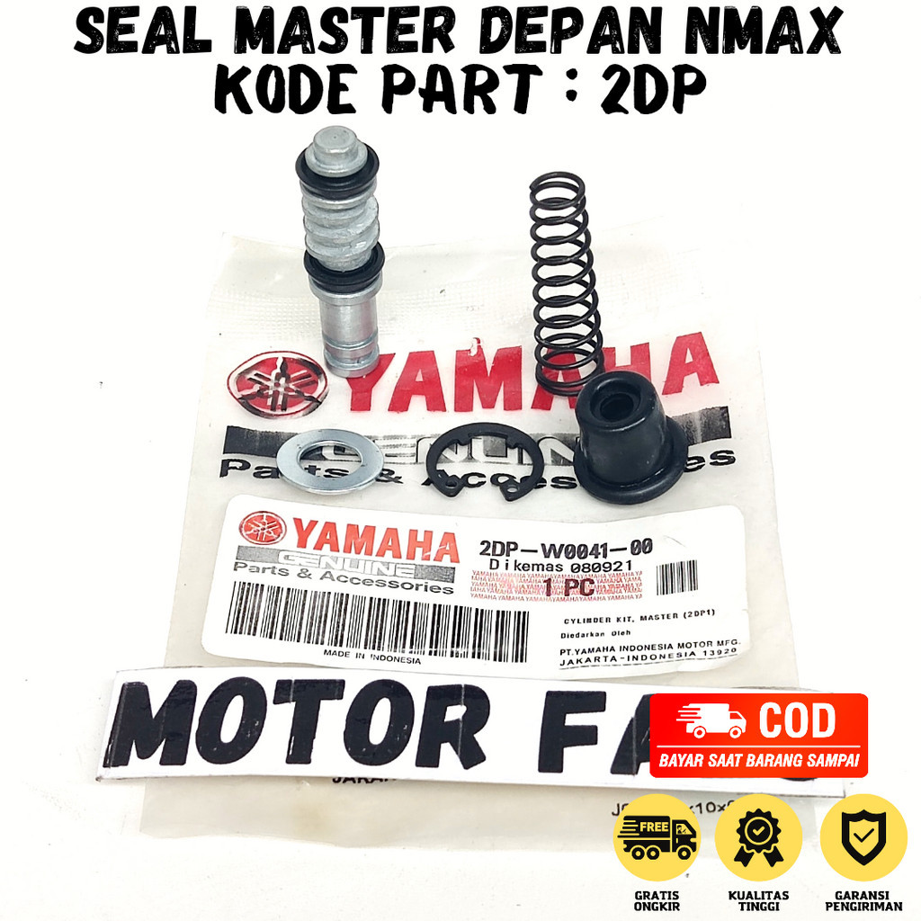 Jual Seal Master Rem Depan Nmax Kode 2DP / Seal Master Kit Rem Depan ...