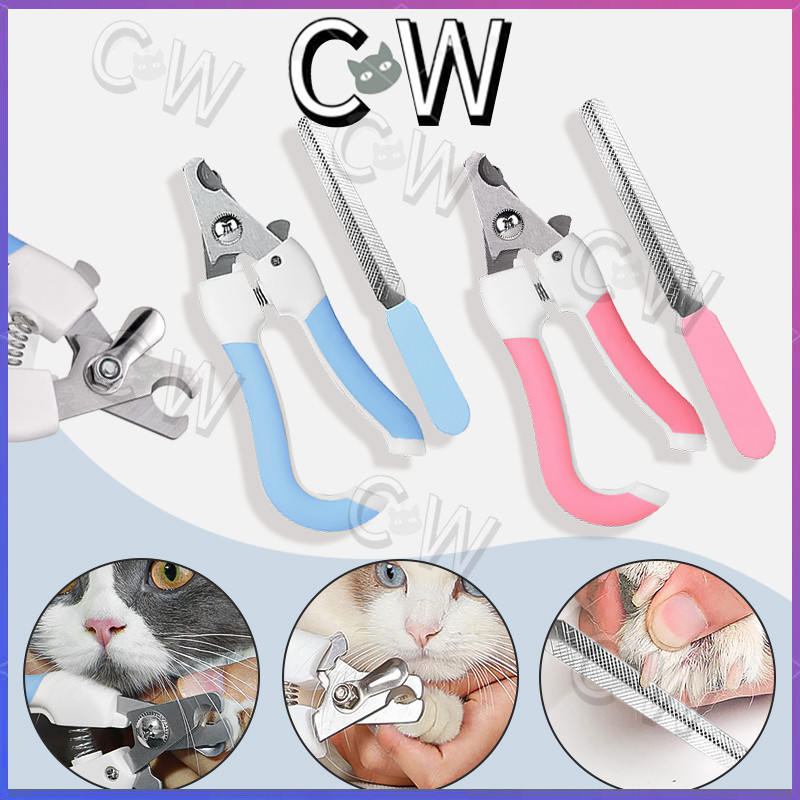 Jual Gunting kuku kucing Set alat gunting kuku hewan peliharaan Pet