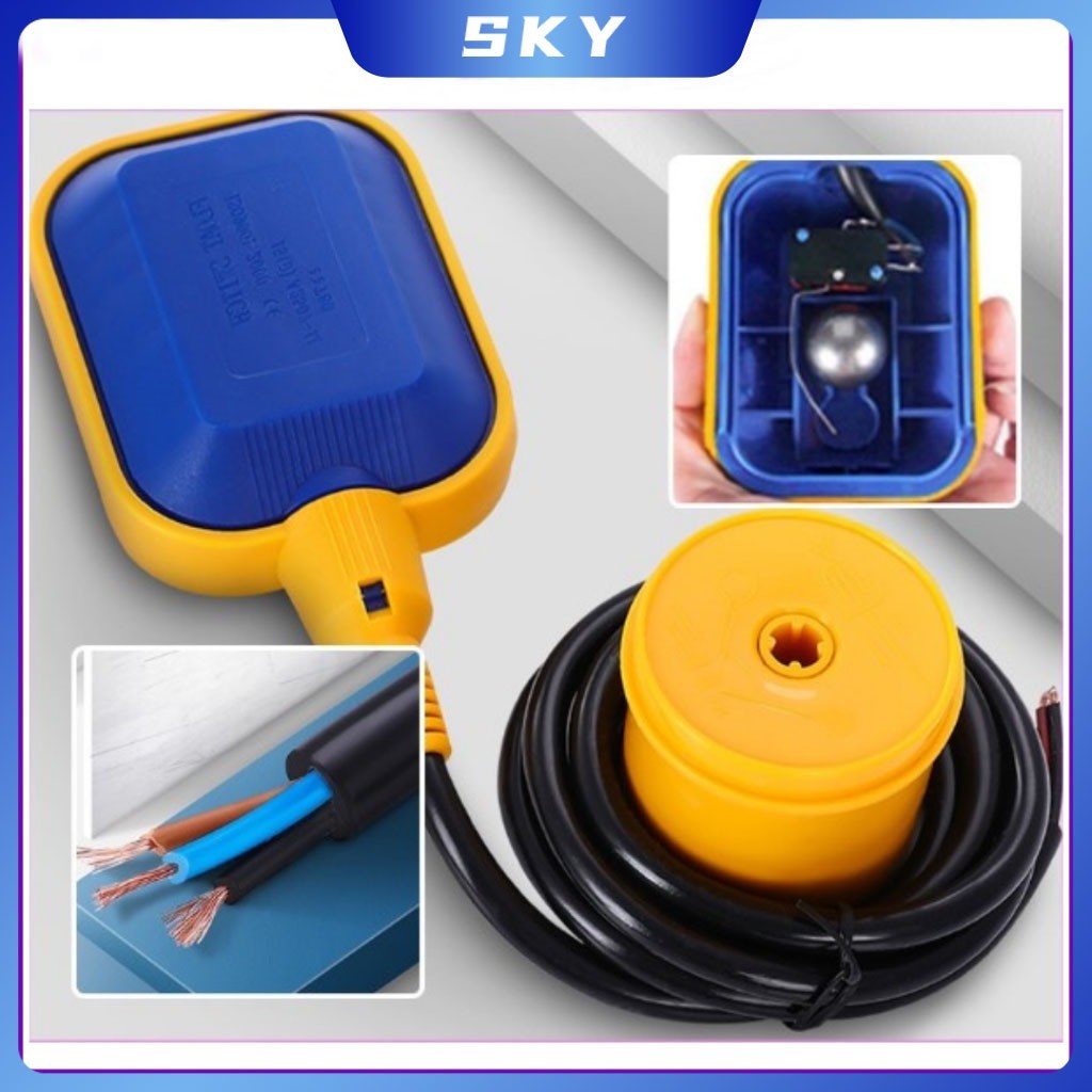 Jual Float Switch Sensor Pelampung Pompa Air Celup Elektrik Otomatis ...