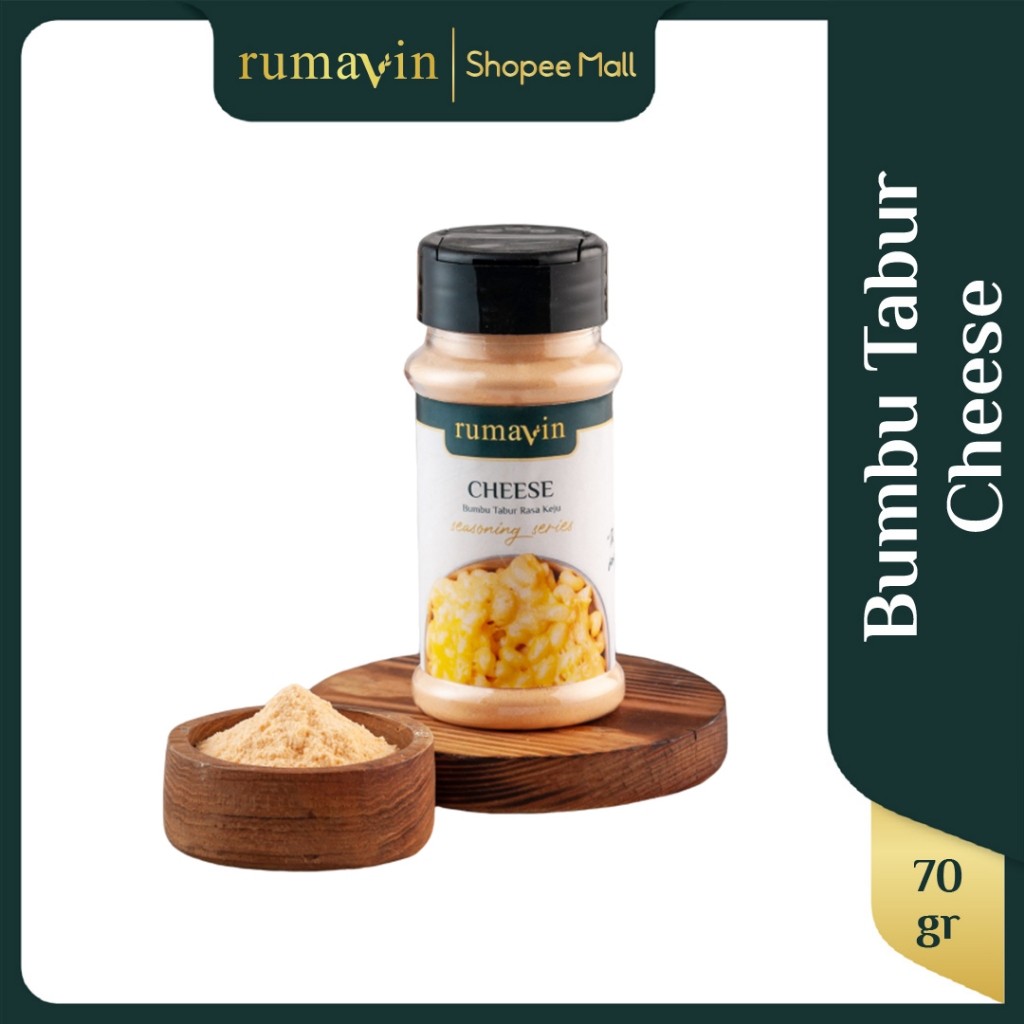 Jual Rumavin - Premium Bumbu Tabur Keju / Cheese Botol 70gr | Shopee ...