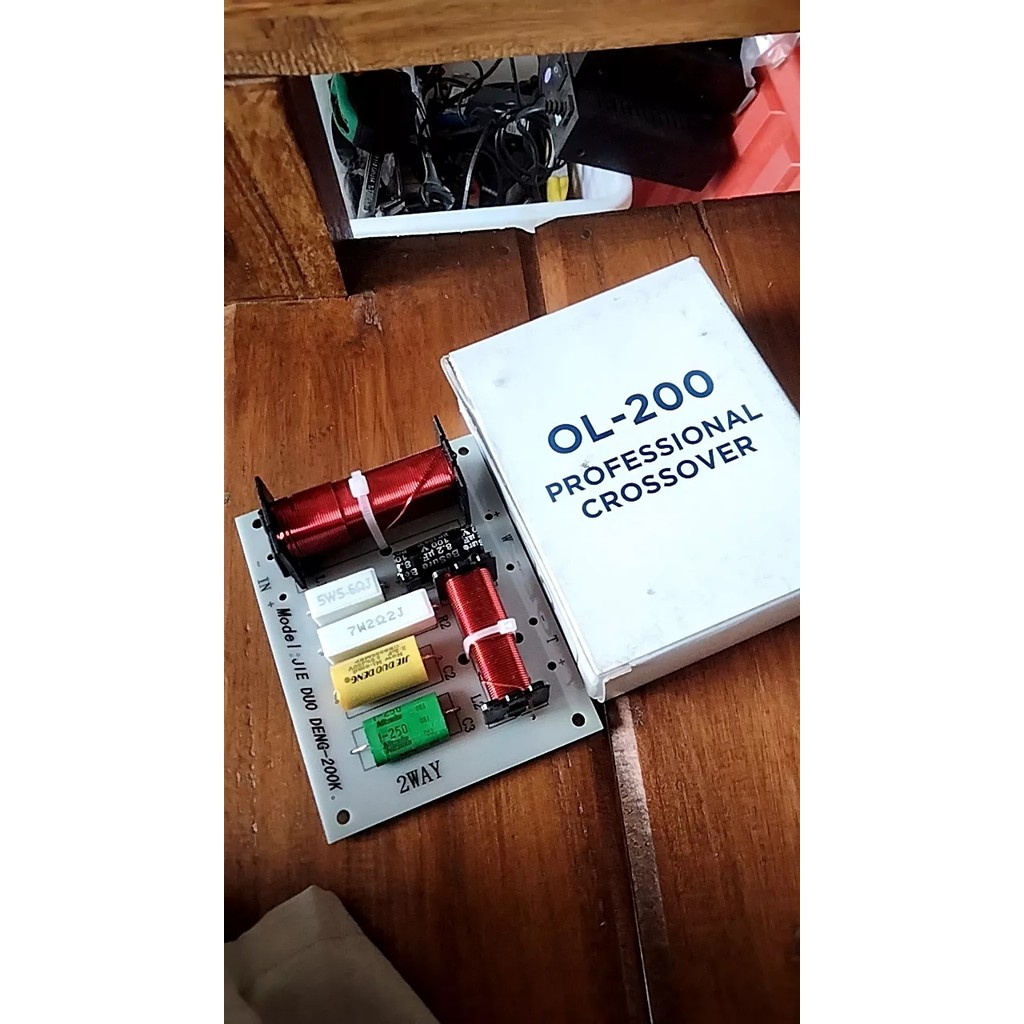 Jual STX OL200 (W+T) - Komponen Audio Crossover Pasif 2 Way 200 Watt ...