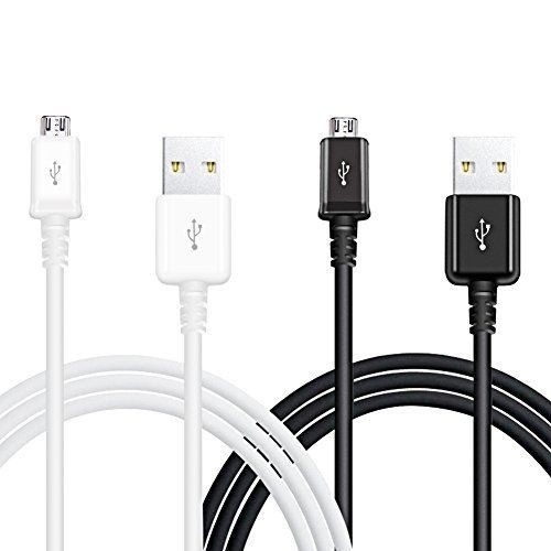 Jual Kabel Data Micro USB Putih Panjang 1 Meter / Cable Data Micro USB ...