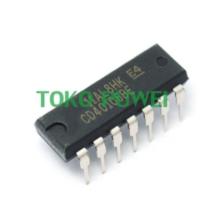 Jual CD40106BE CD 40106 BE CD40106 Inverter Schmitt Trigger DIP 14 Pin ...
