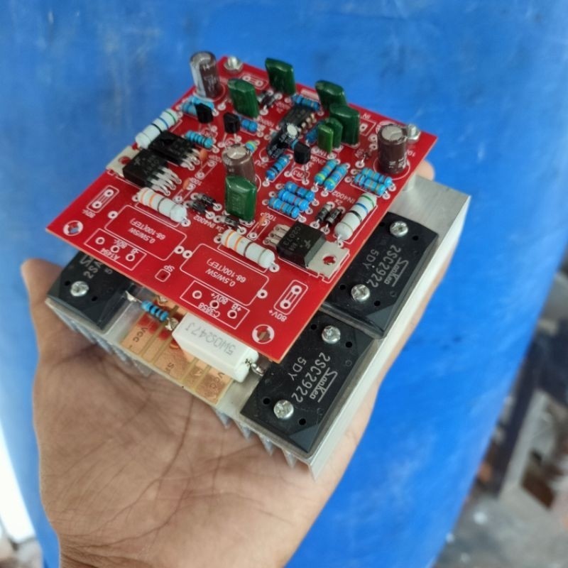 Jual SOCL 506 PLUS FINAL SANKEN 2 set siap pakai tinggal psu kit power