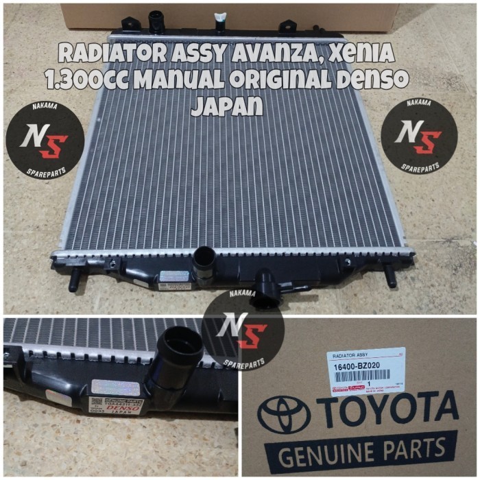 Jual Radiator assy Avanza Xenia1.3 / 1.300Cc Tahun 2004 - 2011 Manual ...