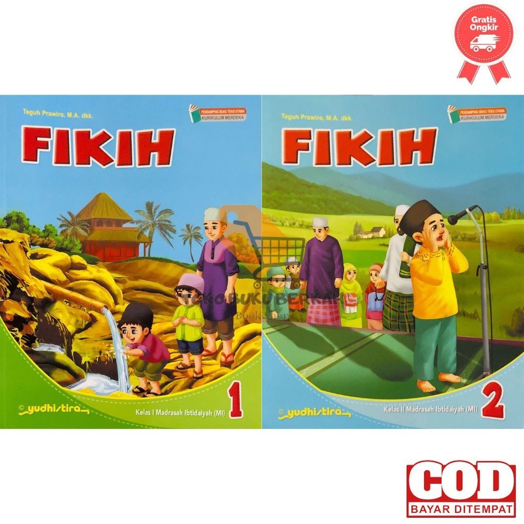 Jual Buku Fikih Kelas 1 2 3 4 5 6 Mi Kurikulum Merdeka Penerbit Yudhistira Shopee Indonesia