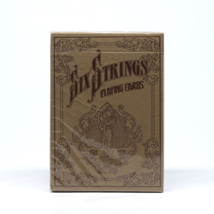 Jual Kartu Remi Import Six Strings Playing Cards Limited Edition ...