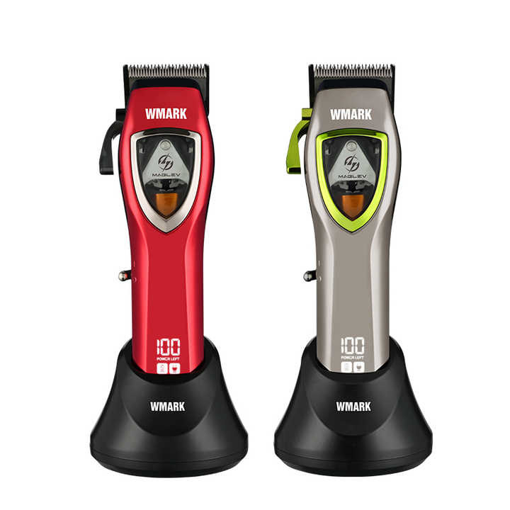 Jual WMark NG-9010 Maglev Motor 9000RPM 3000MAH Electric Hair Clipper ...