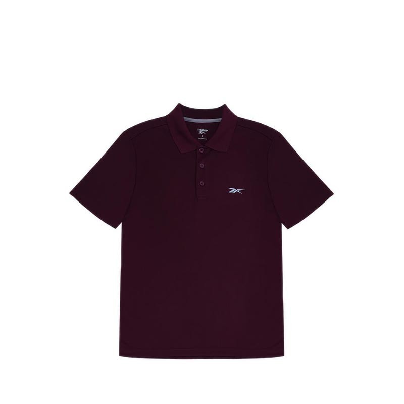 Jual Reebok Men Performance Polo Marron Shopee Indonesia