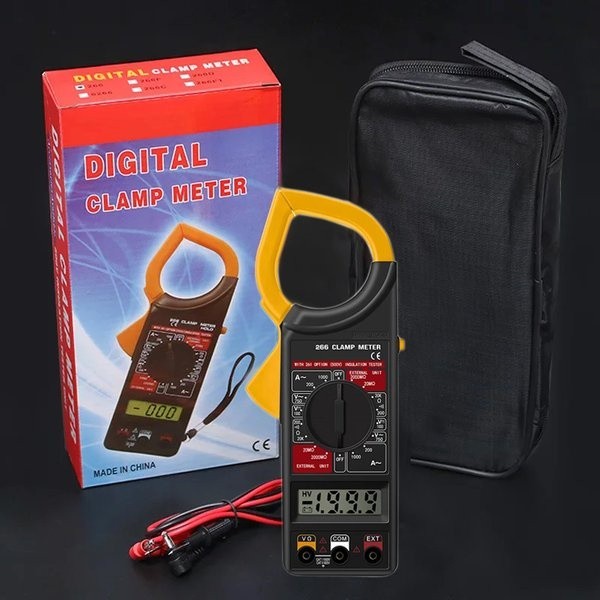 Jual Digital Clamp Multimeter Tang Ampere Alat Ukur Voltmeter Genggam