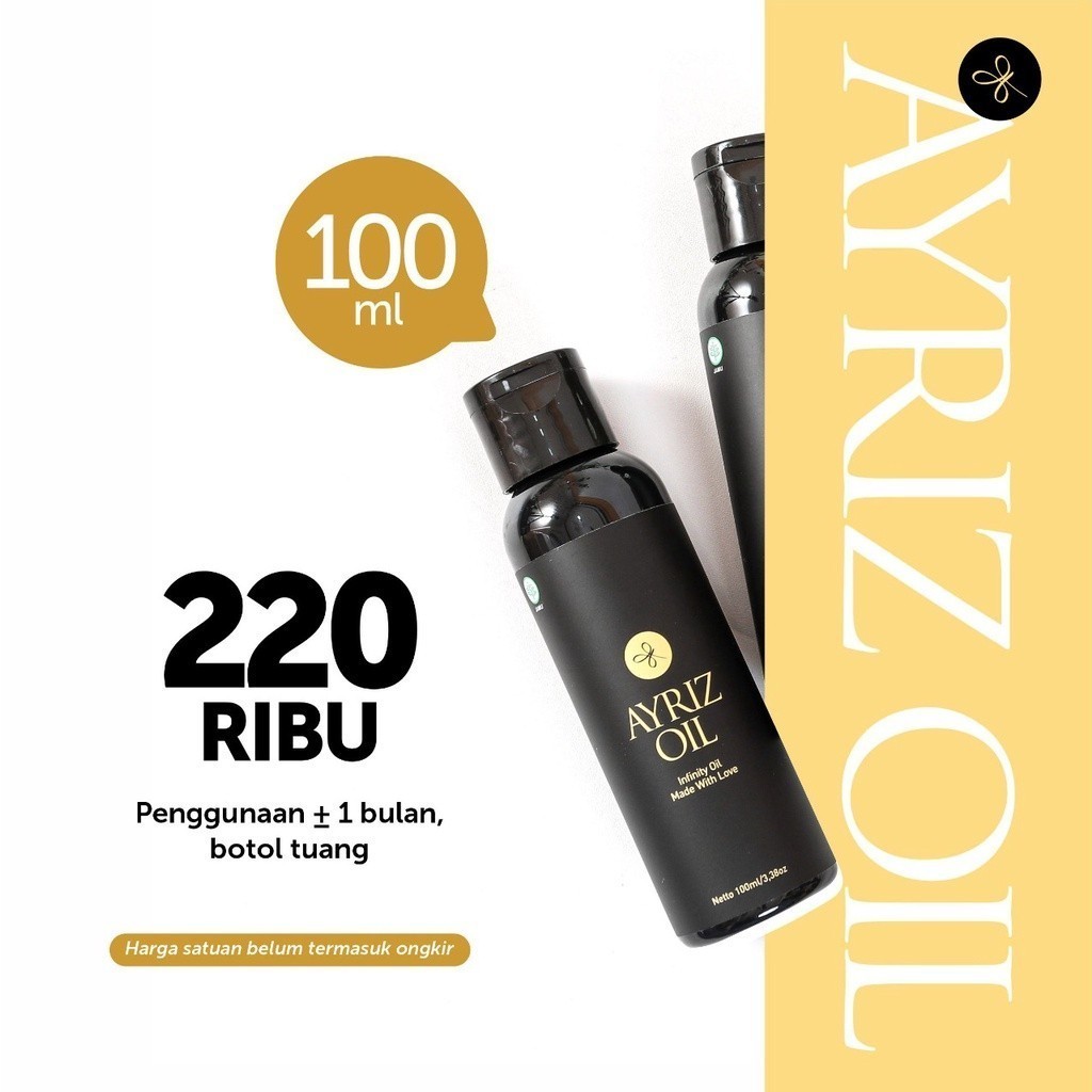 Jual AYRIZ OIL BANJARMASIN 100 Ml MINYAK TERAPI HERBAL MINYAK URUT ...