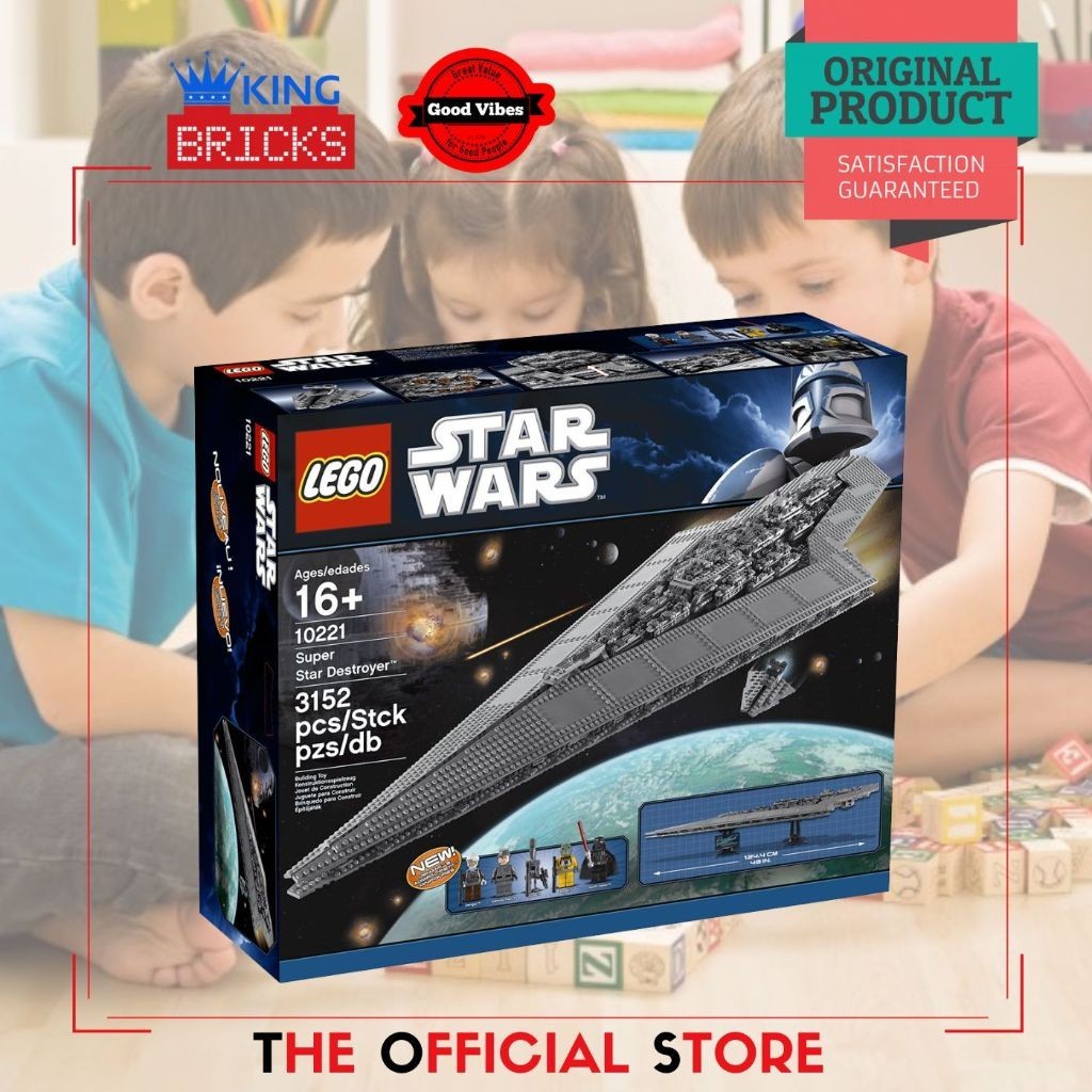 Jual [PaperandMe] Mainan Anak LEGO Original CREATOR EXPERT 10221 Super ...