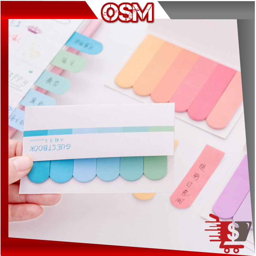 Jual OSM - S5690 Penanda Halaman Buku / Memo Mini Stick Polos / Mini ...