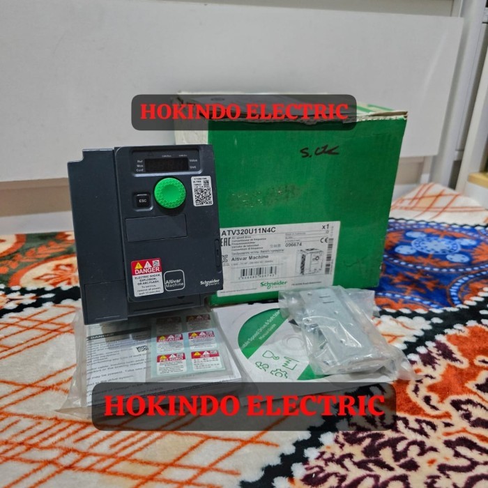 Jual SCHNEIDER ATV320U11N4C / INVERTER SCHNEIDER 1.1KW 3PHASE 380V ...