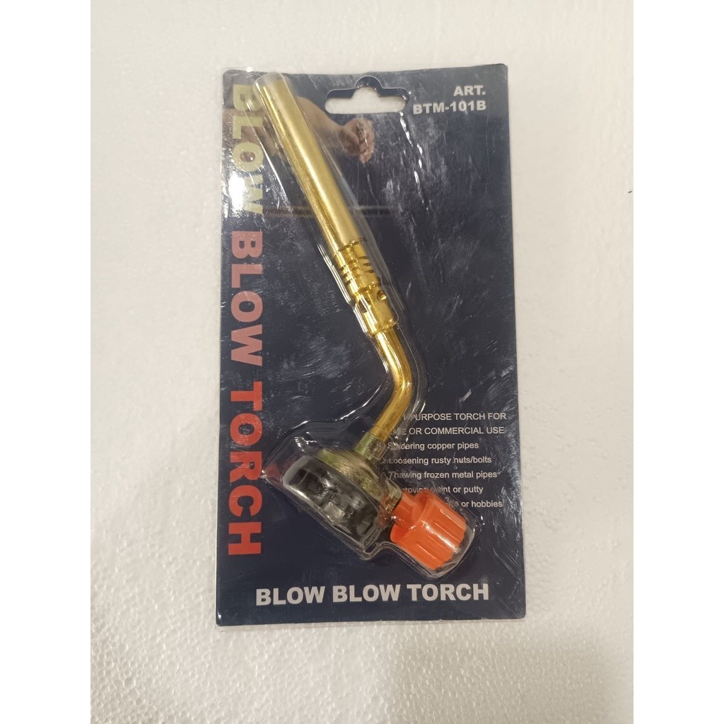 Jual KEPALA LAS API GAS PORTABEL KRAN BLENDER BLOW TORCH BTM-101B ...