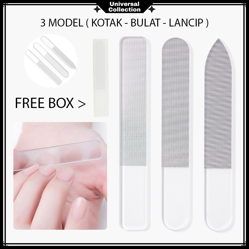 FREE BOX - PENGKILAP KUKU NANO GLASS / PENGIKIR KUKU NANO GLASS / BUFFER KUKU / KIKIR KUKU