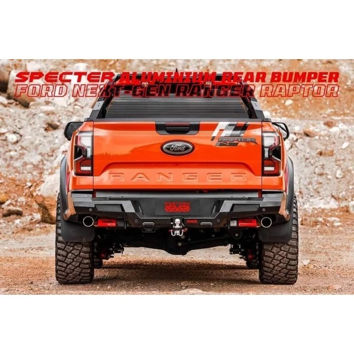 Jual FORTMAN FORDRANGER RAPTOR 2022 SPECTER ALIMINIUM REAR BAR TOW BAR ...