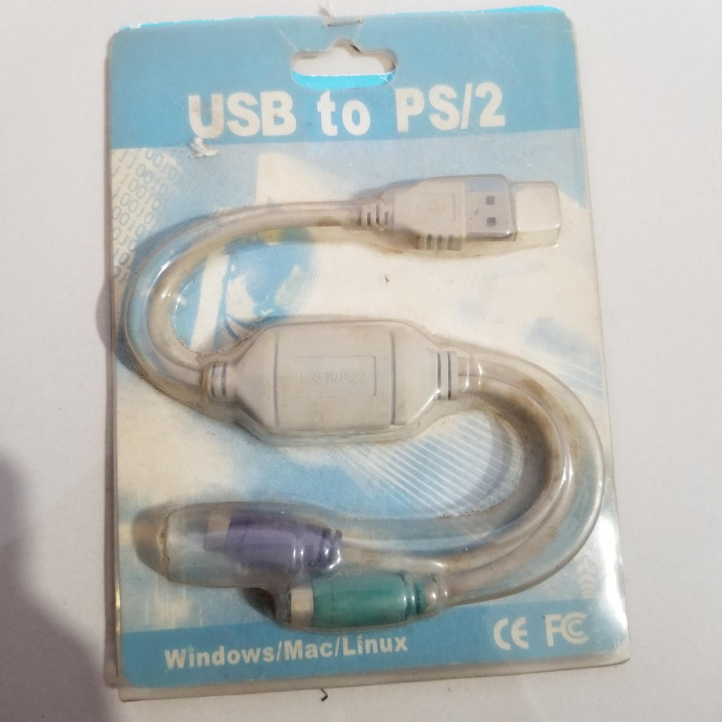 Jual USB to PS2 PS/2 Convert PS2 Keyboard Mouse Model Lama ke USB