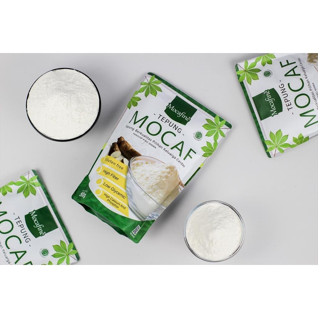 Jual Mocafine - Tepung Mocaf 500g ( Tepung Singkong Cassava Gluten Free ...