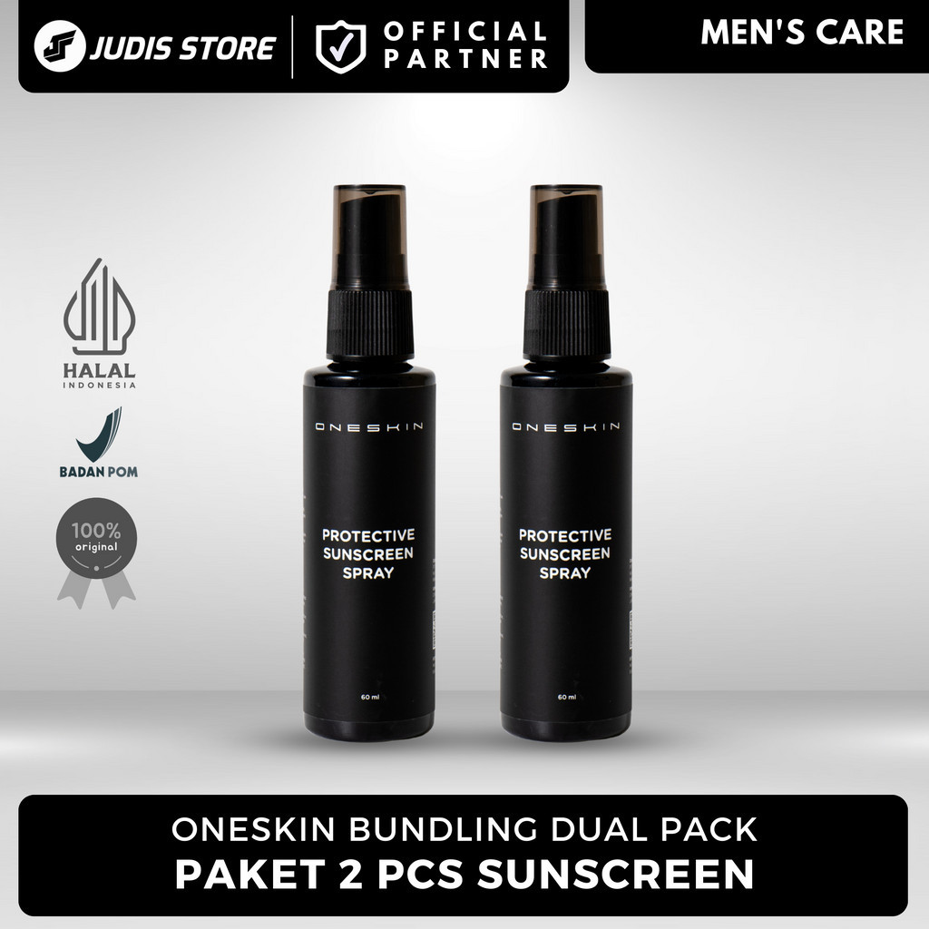 Jual Oneskin Protective Sunscreen Spray With SPF 50 PA+++ | Dual Pack ...