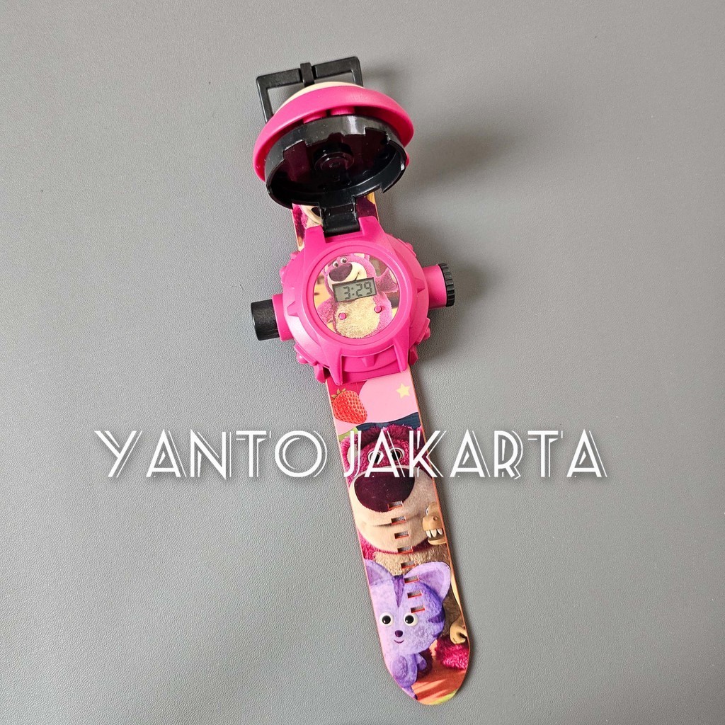 Jual Jam tangan anak lotso laser proyektor 24 gambar | Shopee Indonesia