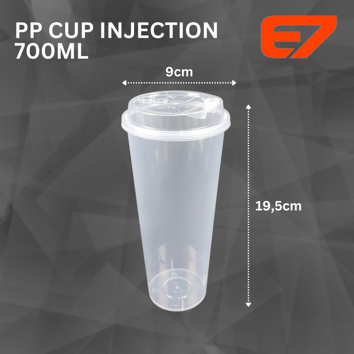 Jual Gelas Plastik Pp Injection Ml Oz Tutup Isi Pcs Pp Cup