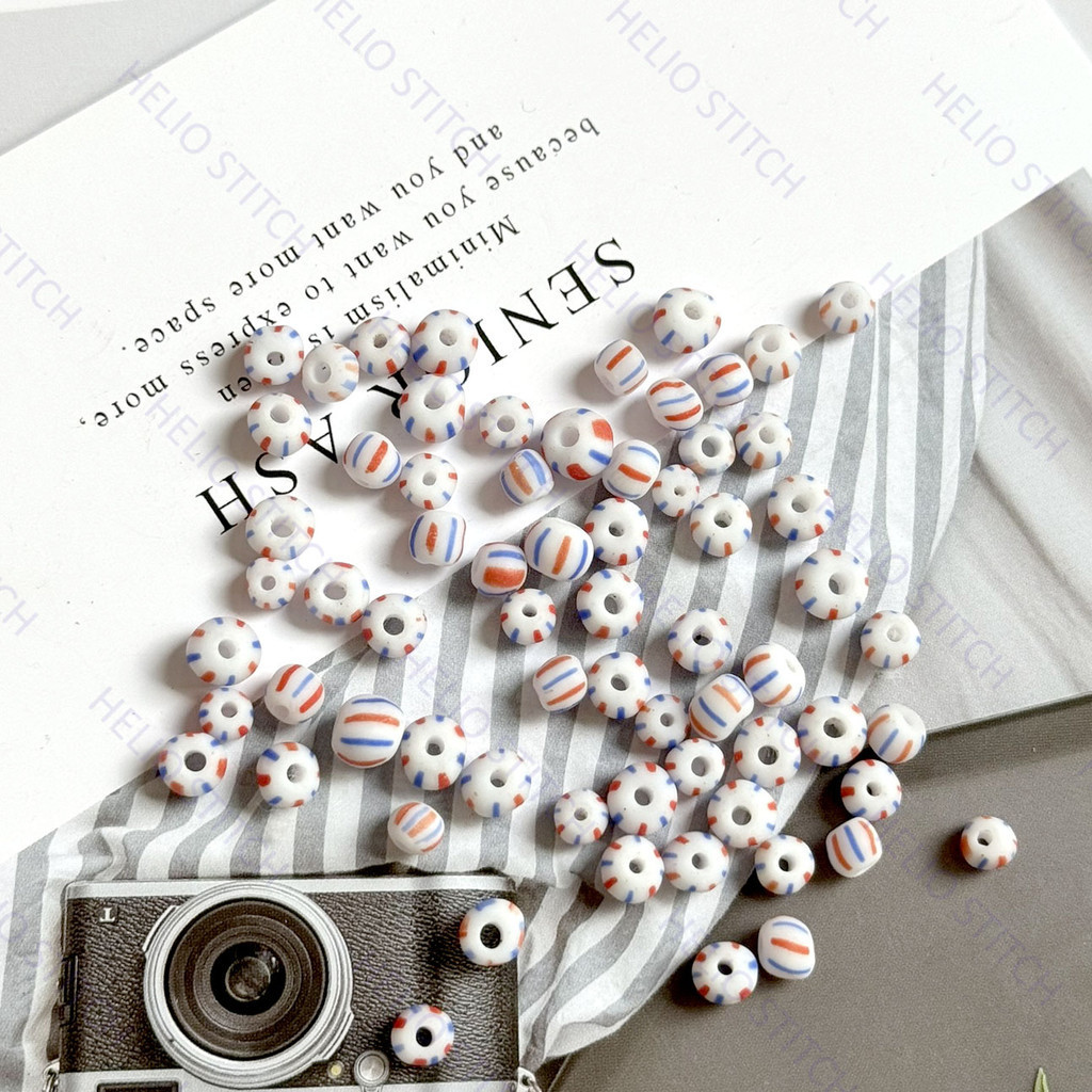 Jual 1 bag Manik-manik Kaca Genuine Glass Beads Indopacific