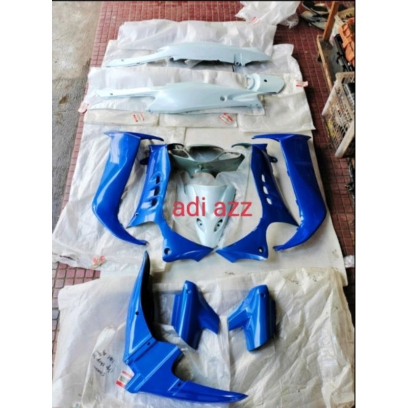 Jual full body set halus satria hiu lscm Malaysia biru putih original ...