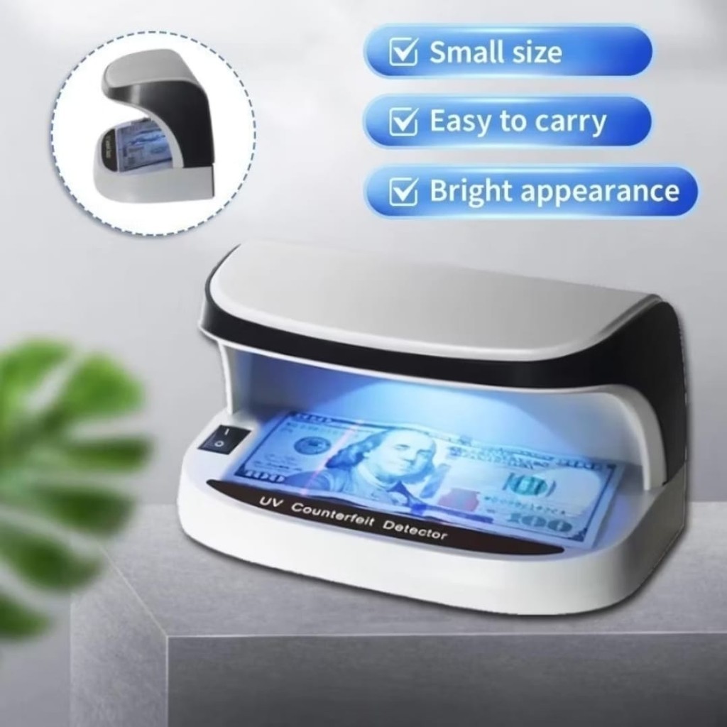 Jual NAKAJIMA NK301D LED Money Detector Rupiah - Lampu UV Deteksi Uang ...