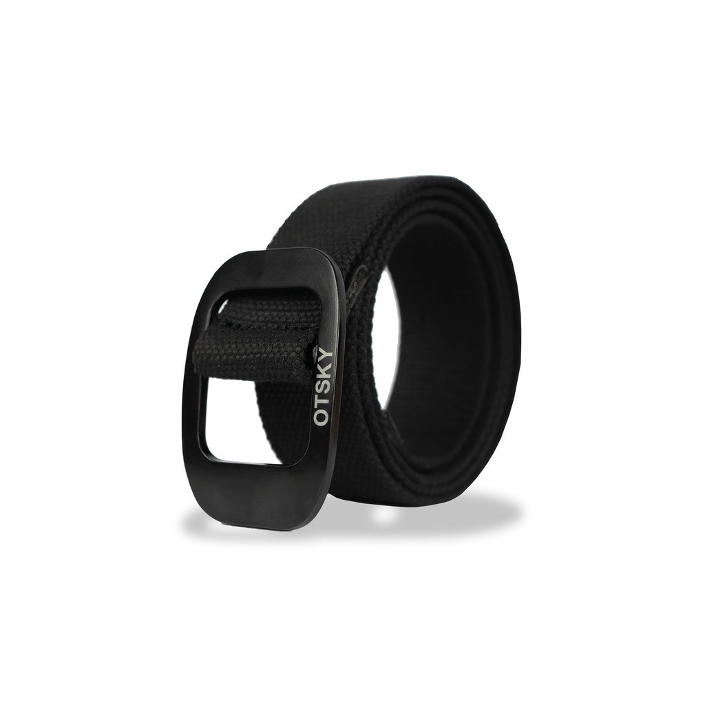 Jual Otsky Belt Webbing Oval Full Black | Shopee Indonesia