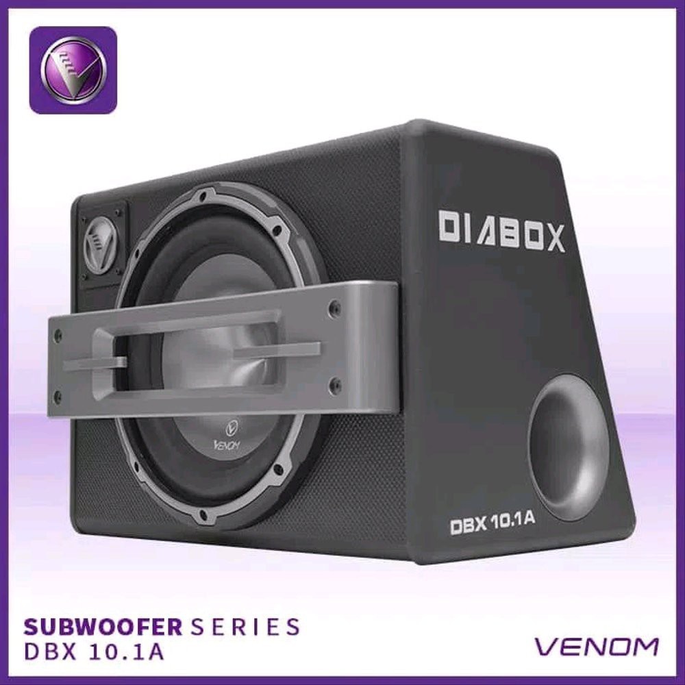 Jual Bass Box VENOM DBX 10.1A DIABOX 10 Inch Subwoofer Aktif BassBox