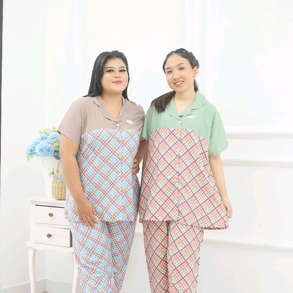 Jual [Batik H.A.P] Ld 120 Setelan RC Asmara Kerah Rever Batik H.A.P ...