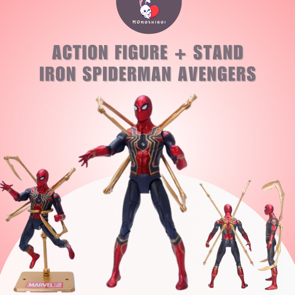 Jual Action Figure Iron Spider Spiderman avengers Infinity War With ...