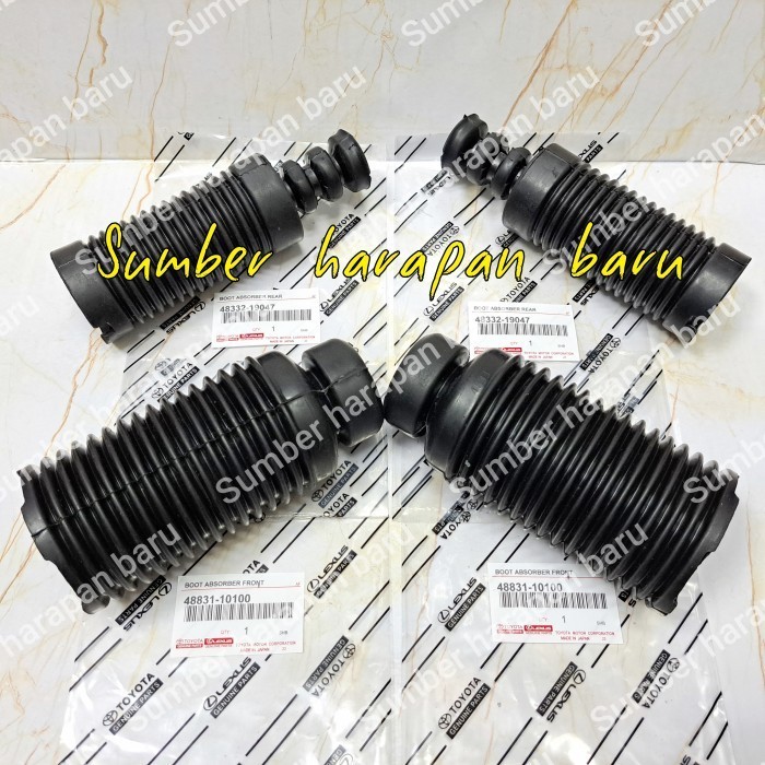 Jual Karet Stopper Boot Shock Breaker Depan Belakang Starlet 1Set 4pc ...